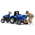 FALK Przyczepa Cysterna Beczkowóz z Kranem New Holland Niebieska 3-7 Lat