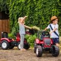 FALK Traktor na Pedały Valtra S4 z Łyżką i Przyczepą 3-7 lat