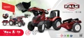 FALK Traktor na Pedały Valtra S4 z Łyżką i Przyczepą 3-7 lat