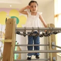CLASSIC WORLD EDU Drewniana Wieża Wspinaczkowa Drabinka 360 Ceryfikat