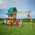 BACKYARD DISCOVERY Belmont Drewniany Plac Zabaw 6w1