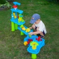 WOOPIE Ogromny Aquapark Stolik Wodny 6w1 Piaskownica Wodospad Tor Wodny 6-poziomowy Modułowy