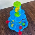 WOOPIE Stolik Wodny 2w1 Piaskownica Fontanna XXL Aquapark z Delfinem