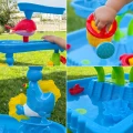 WOOPIE Stolik Wodny 4w1 Piaskownica Wodospad XL 4-Poziomowy Delfin