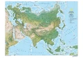 Azja - mapa fizyczna