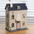 CLASSIC WORLD Drewniany Domek dla Lalek Mebelki Vintage Duży Akcesoria 36el
