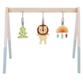 TOOKY TOY Baby Gym Stojak Edukacyjny Gimnastyczny 3 Pluszowe Zawieszki