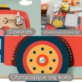 CLASSIC WORLD Tablica Manipulacyjna Wielofunkcyjna 6w1 Straż