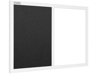 Tablica magnetyczno-piankowa rama biała MDF (różne rozmiary)