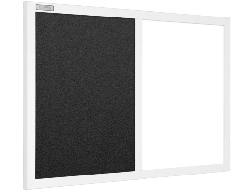 Tablica magnetyczno-piankowa rama biała MDF (różne rozmiary)