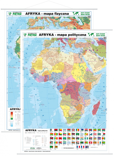Afryka fiz-polit. PL