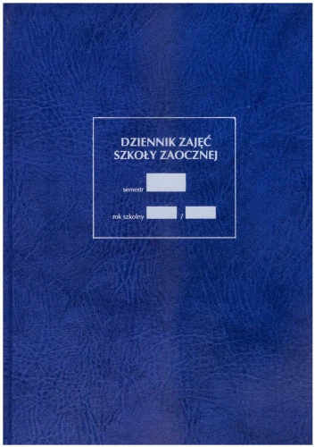 Dziennik Szkoły Zaocznej (z podpisami słuchaczy)
