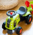 FALK Jeździk Claas 470 Arion Zielony z Przyczepką + Zestaw do piasku
