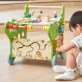 VIGA Drewniany Pchacz Edukacyjny Krokodylek 12w1