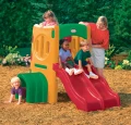 Małpi gaj z podwójną zjeżdżalnią Little Tikes