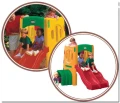 Małpi gaj z podwójną zjeżdżalnią Little Tikes