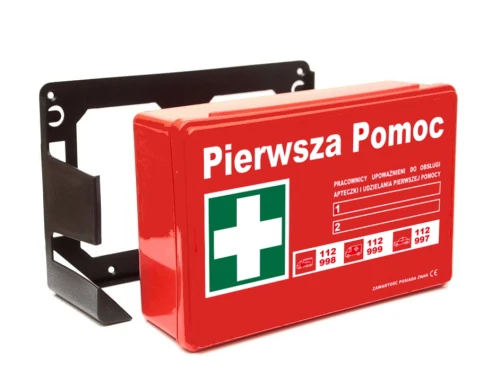 Apteczka pierwszej pomocy "L1" DIN 13164 PLUS w pudełku z tworzywa