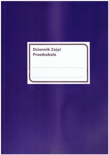 Dziennik Zajęć Przedszkola MEiN-I (całoroczny, godzinowy) Granatowy