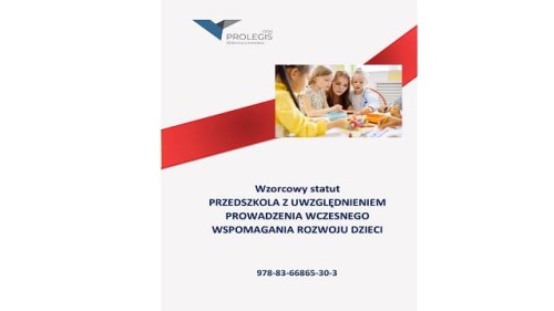 Wzorcowy statut przedszkola z uwzględnieniem prowadzenia wczesnego wspomagania rozwoju dzieci (e-publikacja)