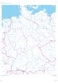 DUO Deutschland politisch / stumm - dwustronna mapa ścienna w języku niemieckim