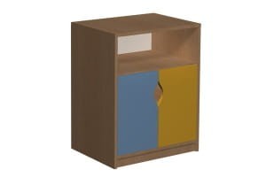 Regał przedszkolny z szafką MAŁGOSIA 10