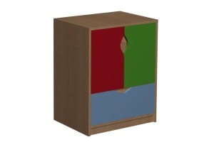 Szafka przedszkolna z szufladą MAŁGOSIA 17