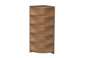 Regał przedszkolny z płyty laminowanej MAŁGOSIA 38