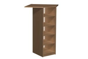 Regał przedszkolny narożny MAŁGOSIA 37