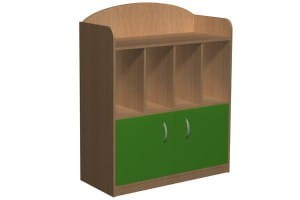 Szafka przedszkolna PRIMO 27 z nadstawką 