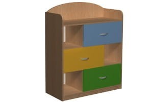 Szafka przedszkolna PRIMO 46 z nadstawką