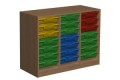 Regał przedszkolny z pojemnikami PRIMO 95   