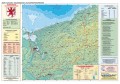 Zachodniopomorskie - mapa fizyczna i konturowa