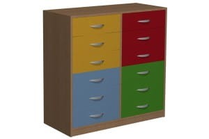 Szafka przedszkolna z szufladami PRIMO 141