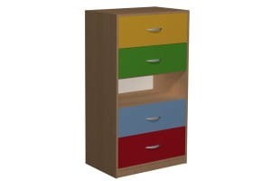 Szafka przedszkolna z szufladami  PRIMO 192
