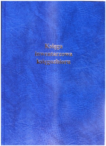 Księga inwentarzowa księgozbioru 200k
