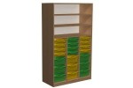 Regał przedszkolny duży z pojemnikami PRIMO 219