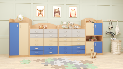 Zestaw mebli przedszkolnych PRIMO 062