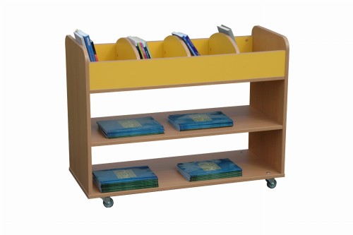 Biblioteczka przedszkolna mobilna z półkami PRIMO 224