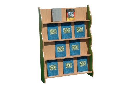Regał/ekspozytor przedszkolny na książki PRIMO 227