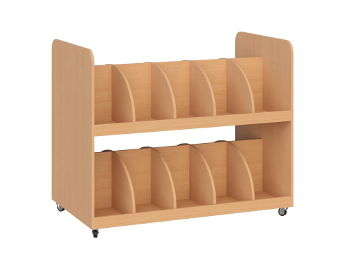 Mobilny regał szkolny na 20 plecaków - PRIMO 240