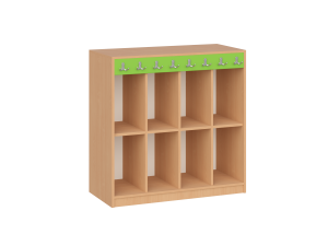 Regał szlolny na plecaki z wieszakami - PRIMO 241