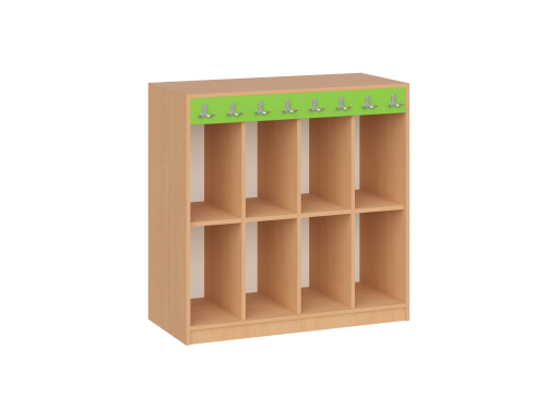 Regał szlolny na plecaki z wieszakami - PRIMO 241