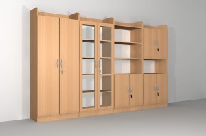 Zestaw szafek szkolnych Nr 5 ( długość zestawu 3,2 m) BAŁTYK 