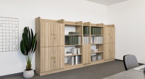 Zestaw szafek szkolnych nr 23 (długość zestawu 3,6 m) BAŁTYK 