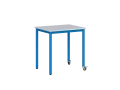 Stolik mobilny do pracowni szkolnej Magda 800x800 mm