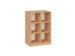 Regał przedszkolny Primo 239, 6 schowków 