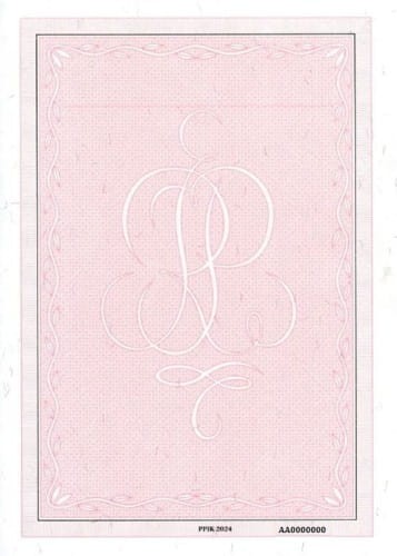 Gilosz Liceum Ogólnokształcące z zabezpieczeniami (ukończenia, papier specjalny, UV, numeracja) (Różowy A4)