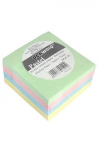 Notes samoprzylepny kolor pastelowy 76x76cm 400 kartek (2909)