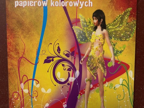 Papier kolorowy A5, 8 arkuszy (2955)