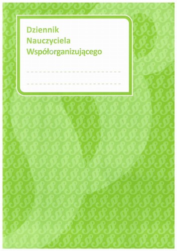Dziennik Nauczyciela Współorganizującego ( Wspomagającego ) MEiN-DNW